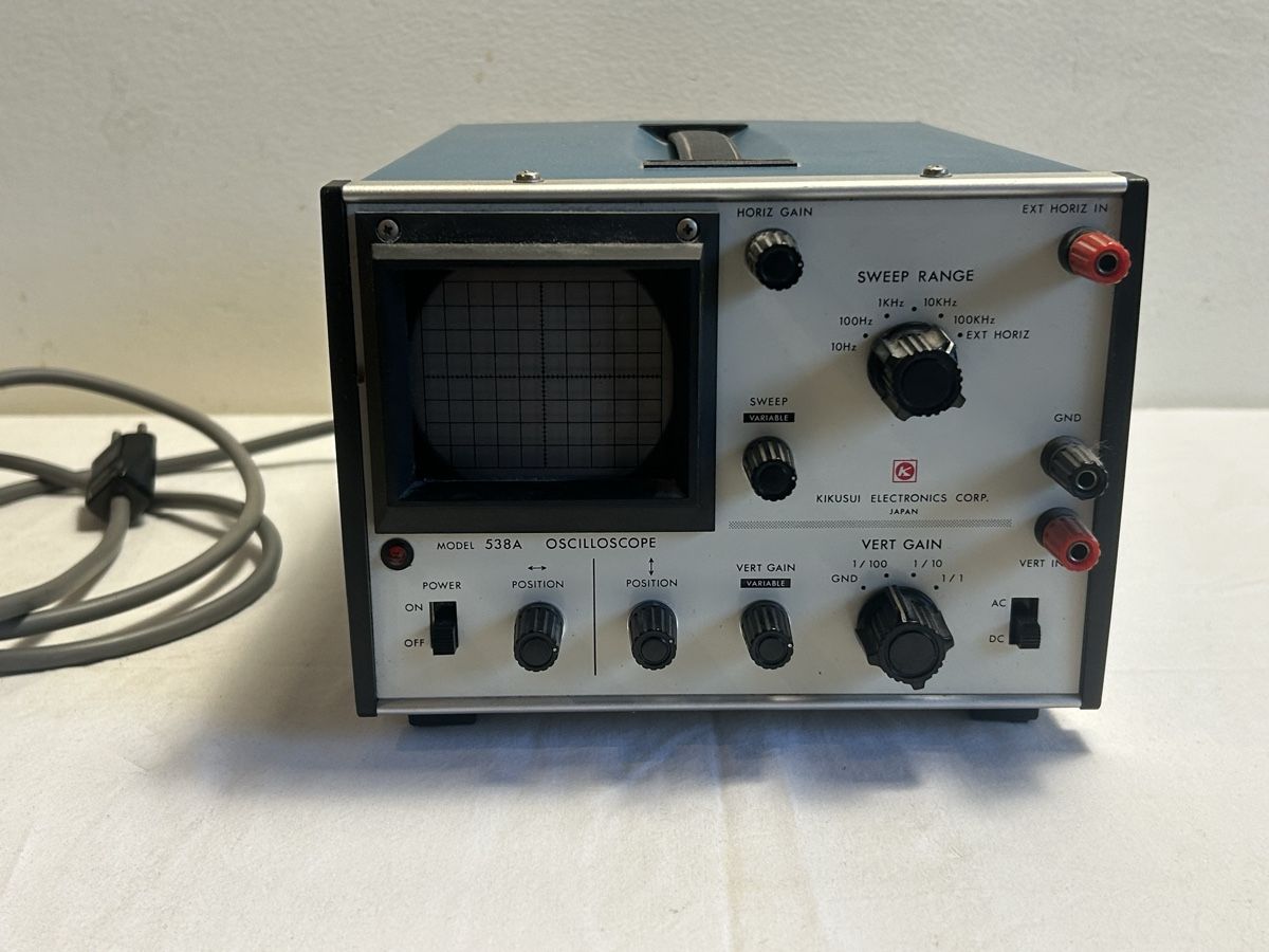 Misurare: Oscilloscope Kikusui Electronics Corp Modèle 538A – Difettoso da Geneve venduto da Fil1997 1
