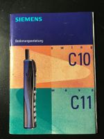Bedienungsanleitung Natel Siemens C10 und C11