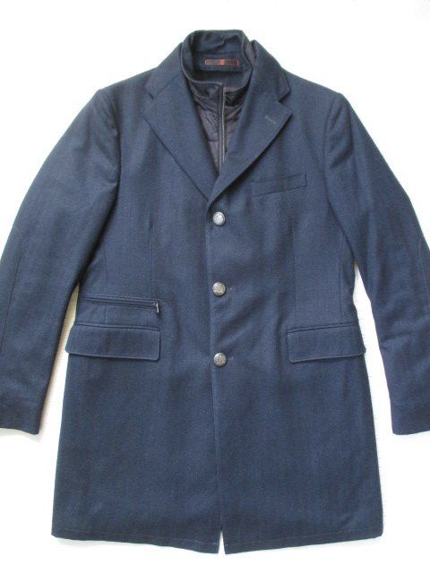 Cappotti: Corneliani ID - Mantel Schurwolle mit Kaschmir Gr. 50 – Usato da Wetzikon ZH venduto da icewear