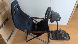 Playseat Challenge mit Logitech Lenkrad G29 und Pedale
