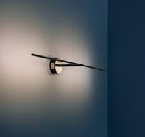 Wand-/ Deckenleuchte, Lightstick schwarz, Catellani & Smith