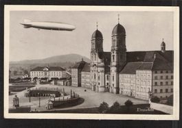 #Einsiedeln SZ , Zeppelin , gel. 1932