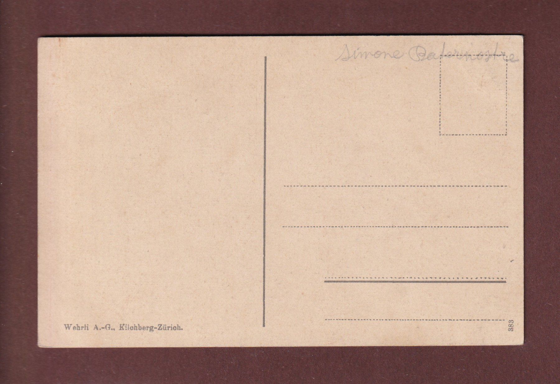 Cartes postales: ST. MORITZ-BAD – D'occasion à Pully par nicecards-shop 1