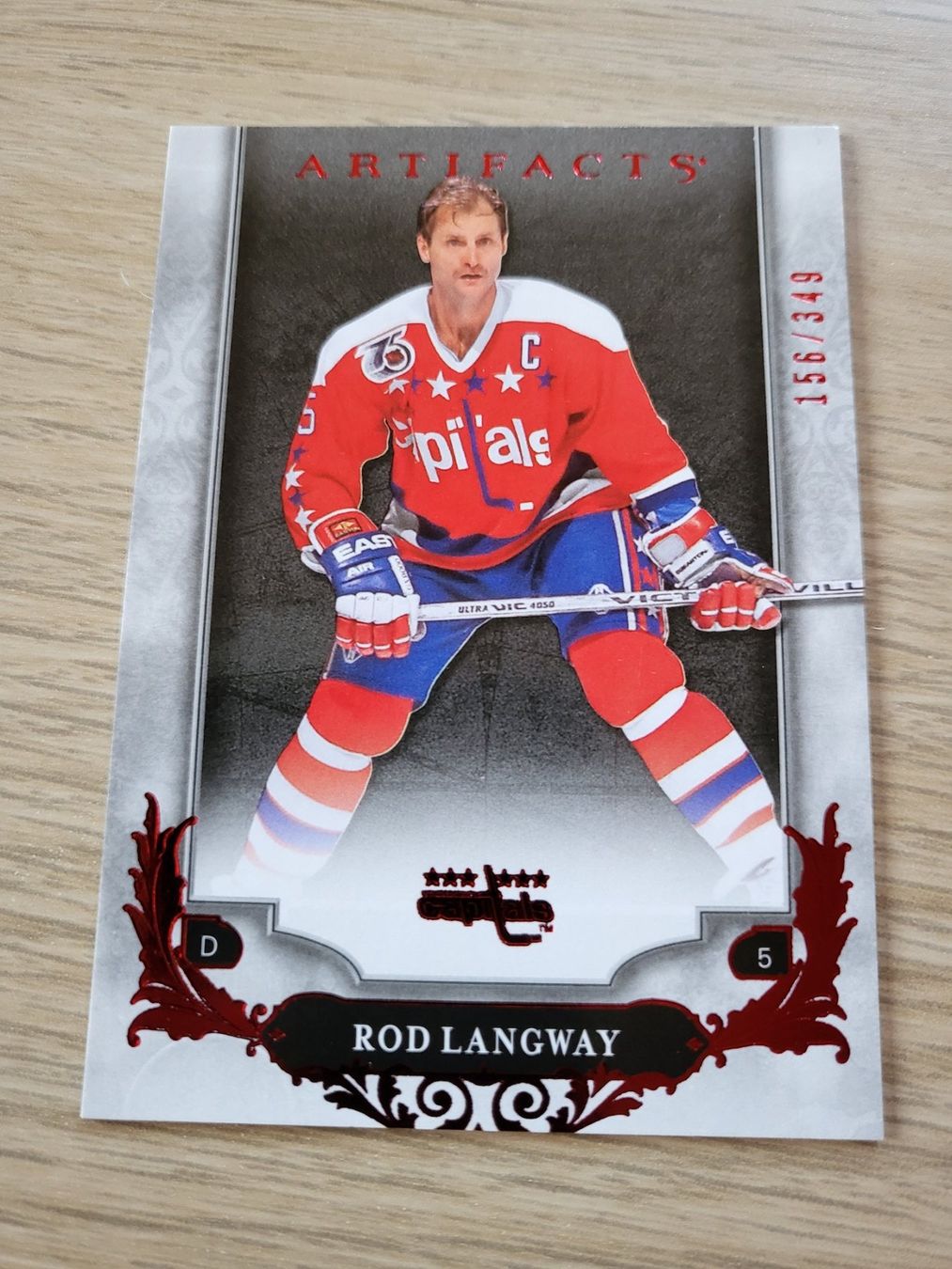 NHL Carte collezionabili: Rod Langway /349 UD ARTIFACTS ,2018/19 – Usato da Boltigen venduto da Calagero
