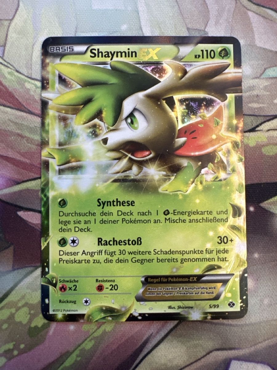 Pokémon Carte collezionabili: Shaymin EX 5/99 2012 (Deutsch) – Usato da Biel/Bienne venduto da LaenzHD 1
