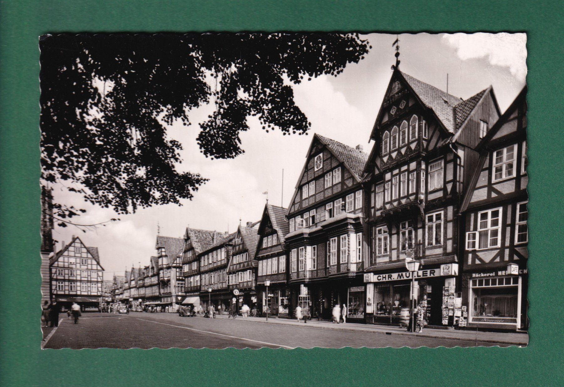 Cartes postales: CELLE - Stechbahn und Zöllnerstrasse – D'occasion à Pully par nicecards-shop