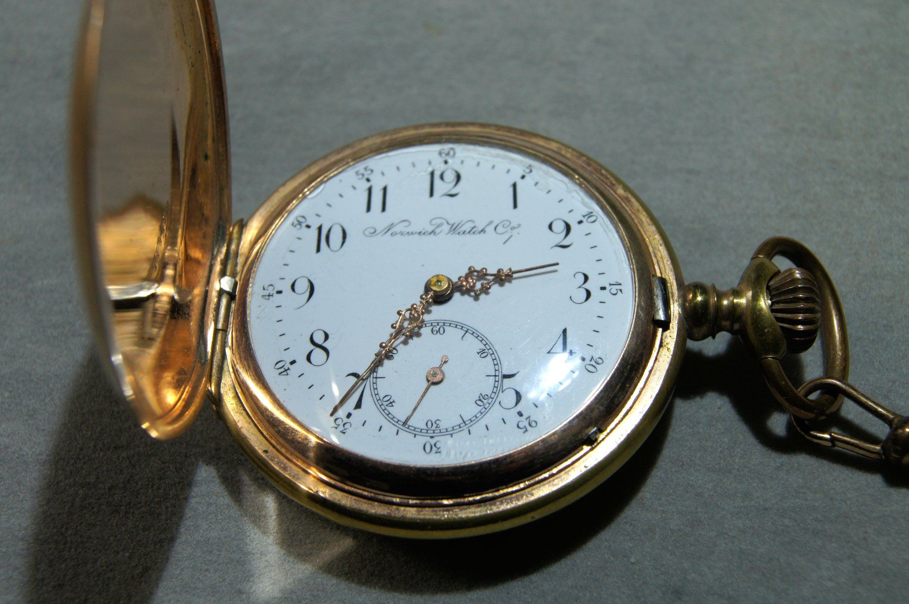 Orologi: Messing-Savonette Norwich Watch Company – Usato da Geroldswil venduto da ARTEFACTO 8