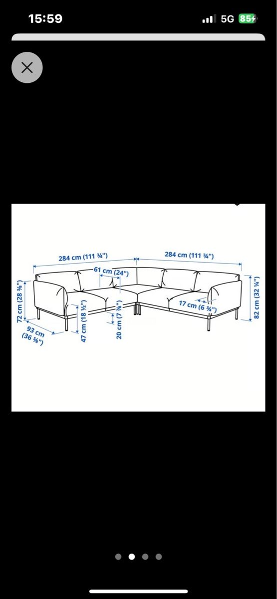 Sofas: IKEA ÄPPLARYD Ecksofa guter Zustand – Gebraucht aus Brügg BE von BlitzChopf 2