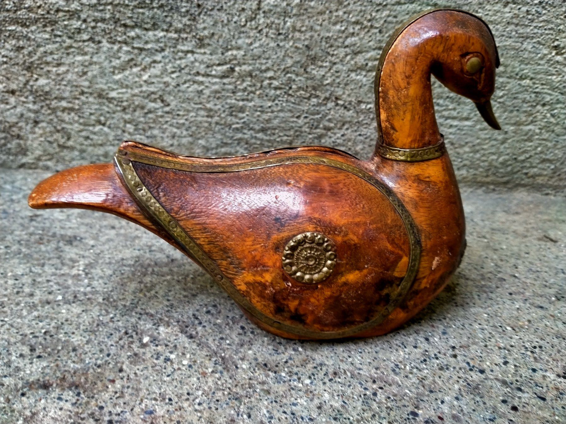 Figurines: antike Holz Ente – D'occasion à Küssnacht am Rigi par perlboote
