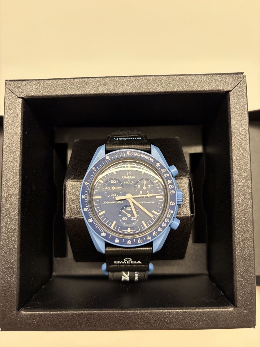 Swatch Orologi: Swatch Omega MoonSwatch Neptune – Nuovo (secondo la descrizione) da Künten venduto da Enis5617