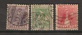 PJ017 - Pro Juventute 1917 obl.