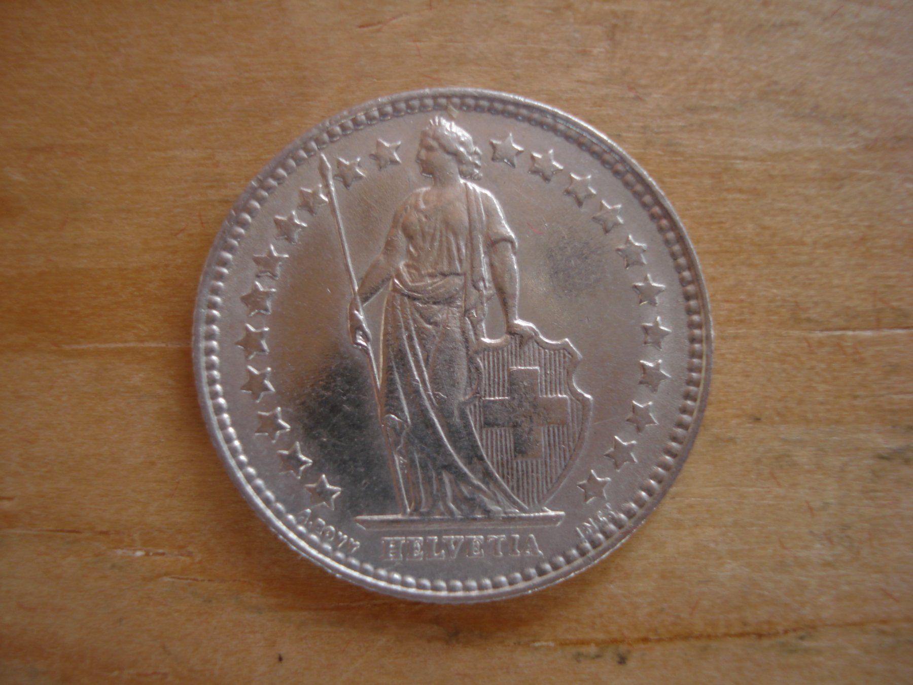 Tutti le monete: (C1) 1/2 Franken 1905 UNZ- – Usato da Erlach venduto da Net-Coins 1
