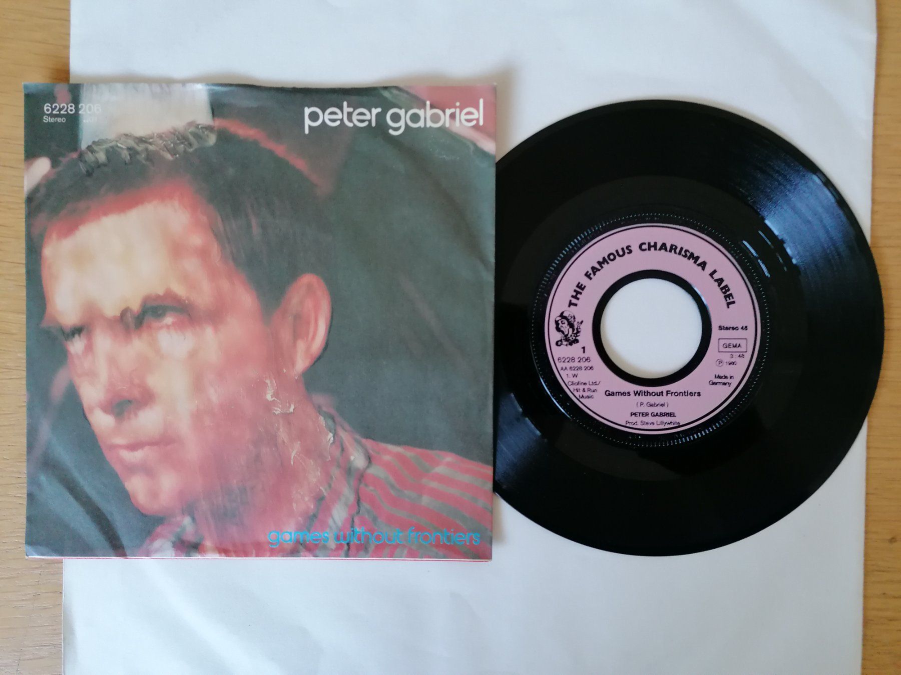 Schallplatten: Peter Gabriel -- Games Without Frontiers – Gebraucht aus Beinwil am See von Funkthesizer