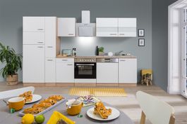 558 Küchenzeile Küchenblock 310cm E/SÄ/W - Küche Einbauküche