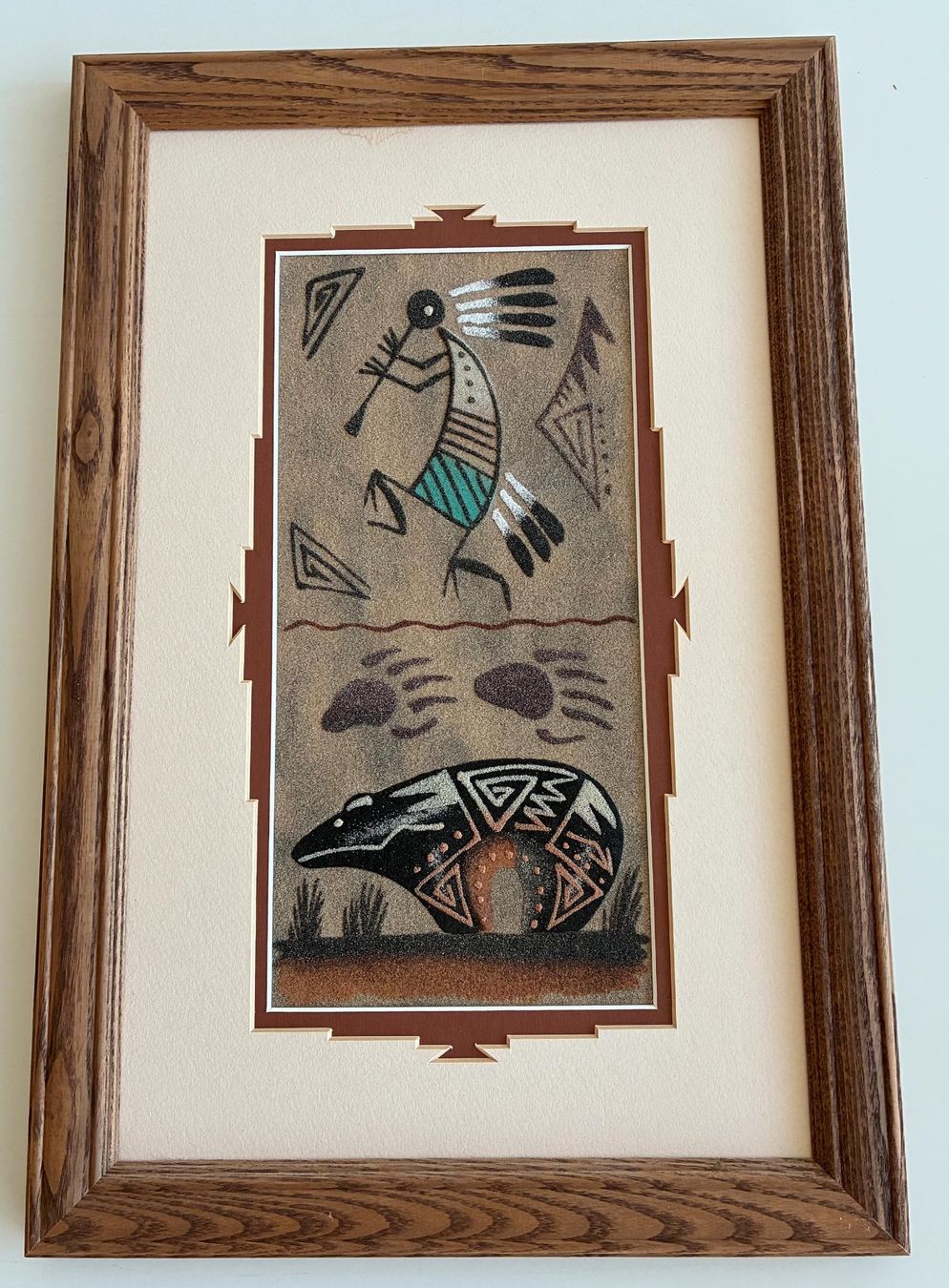 Foto & Immagini: Navajo-Indianer Sandbild – Usato da Bäretswil venduto da robsonantik