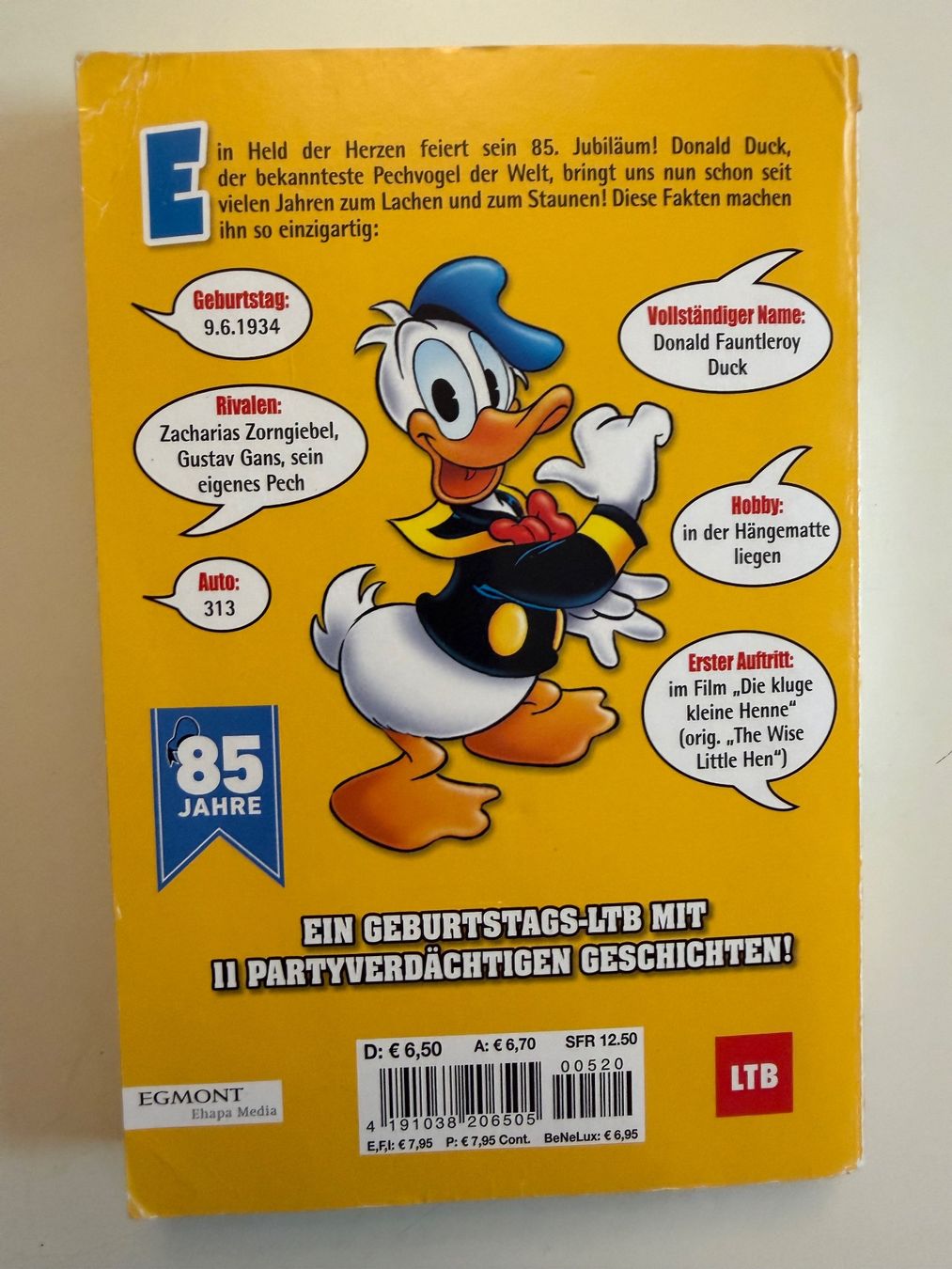 Comics: LTB Lustiges Taschenbuch Band 520 – Gebraucht aus Münsingen von Ganjam 2