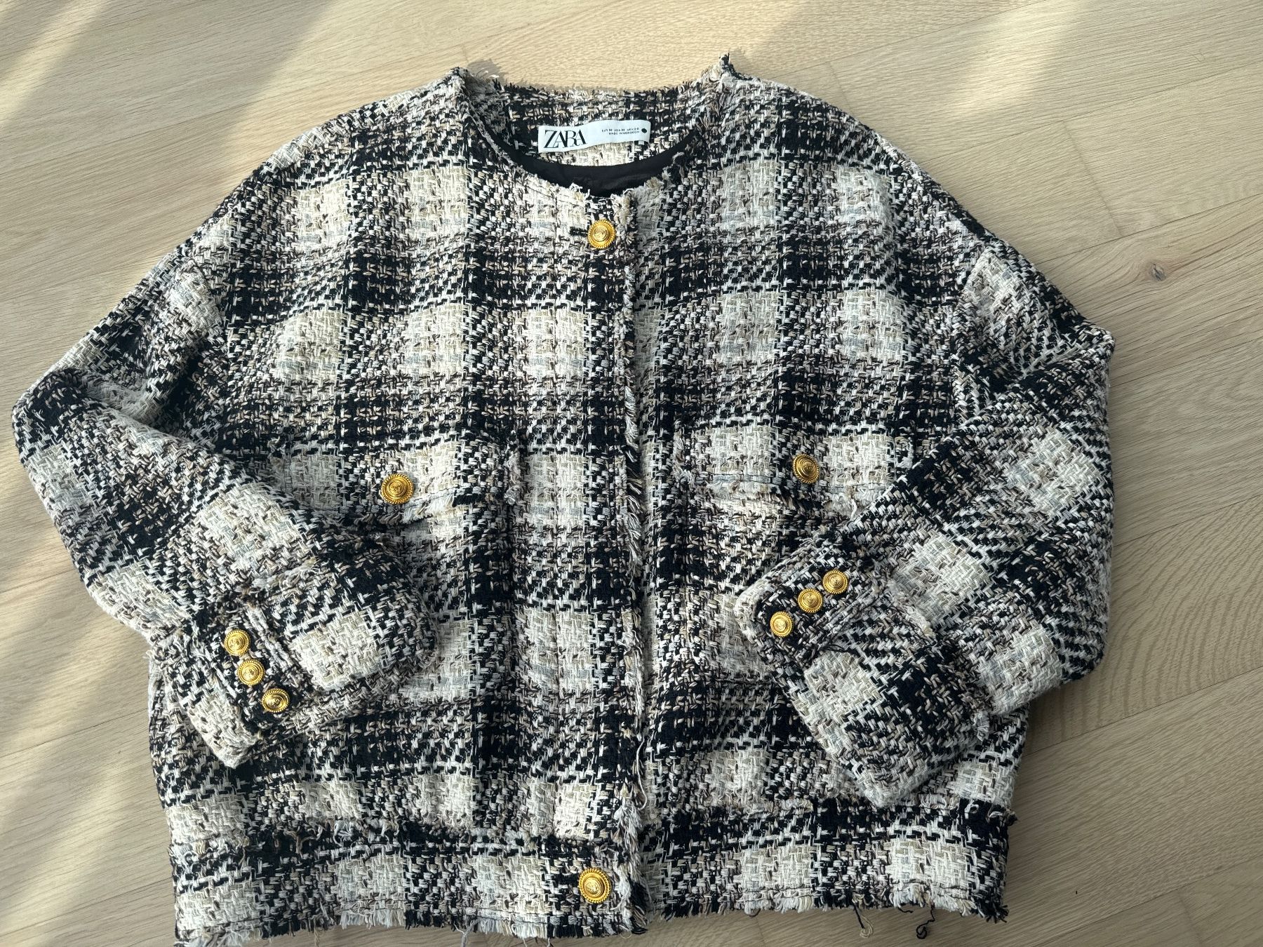 Zara Giacche: Zara Tweed Jacke gr. M – Usato da Kilchberg ZH venduto da atlanticpacific