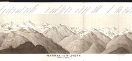 Wildhorn Panorama von Ernst Buss 1875