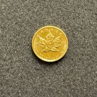 1/10 Unze Gold Maple Leaf 1989
