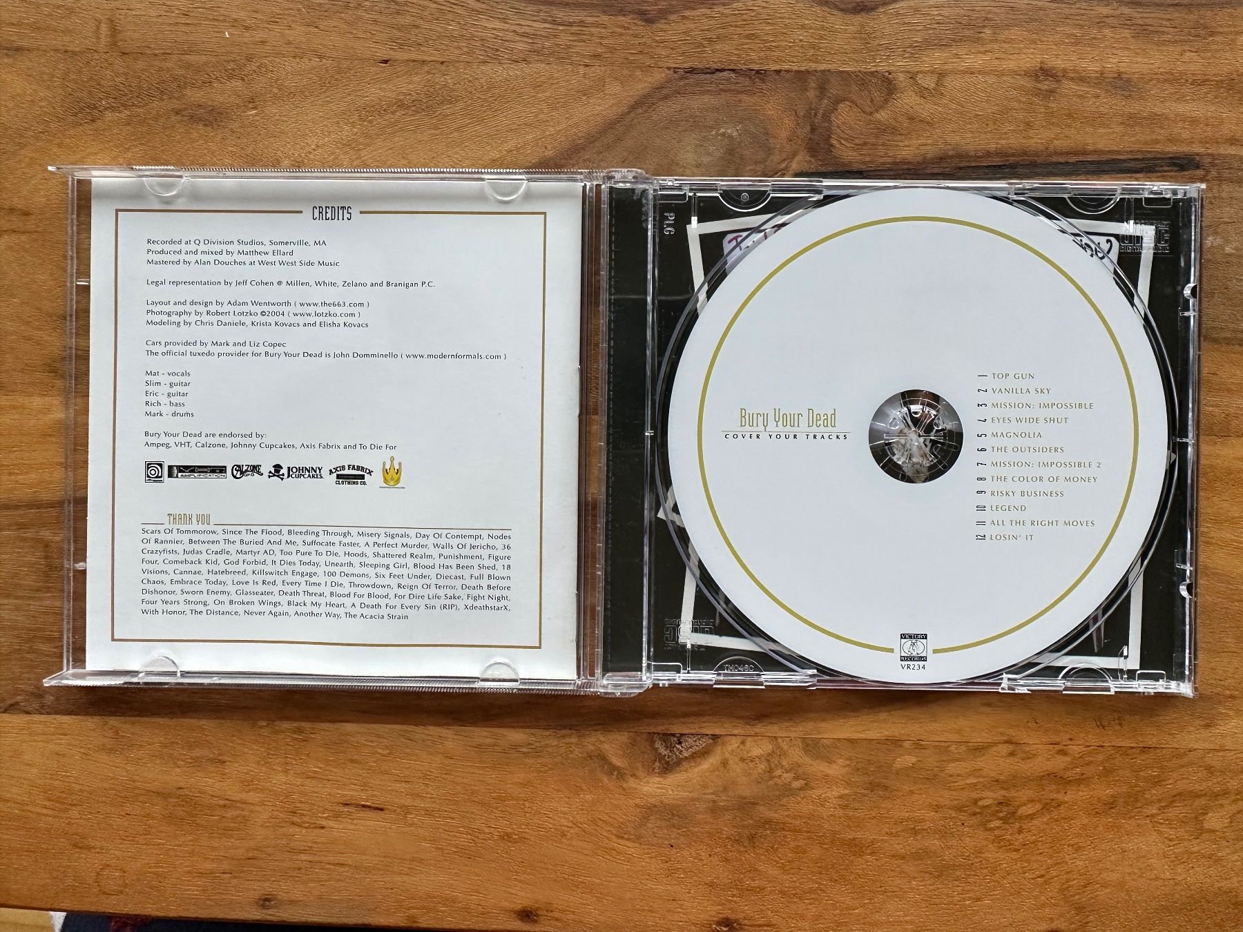 CD: Bury Your Dead - Cover Your Tracks – Usato da Horgen venduto da flyingpenguin2000 1