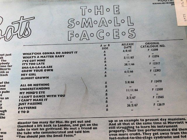 Schallplatten: The Small Faces – Gebraucht aus Aarwangen von Jukebox3 4