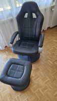 Fauteuil  relax avec repose-pieds bon état