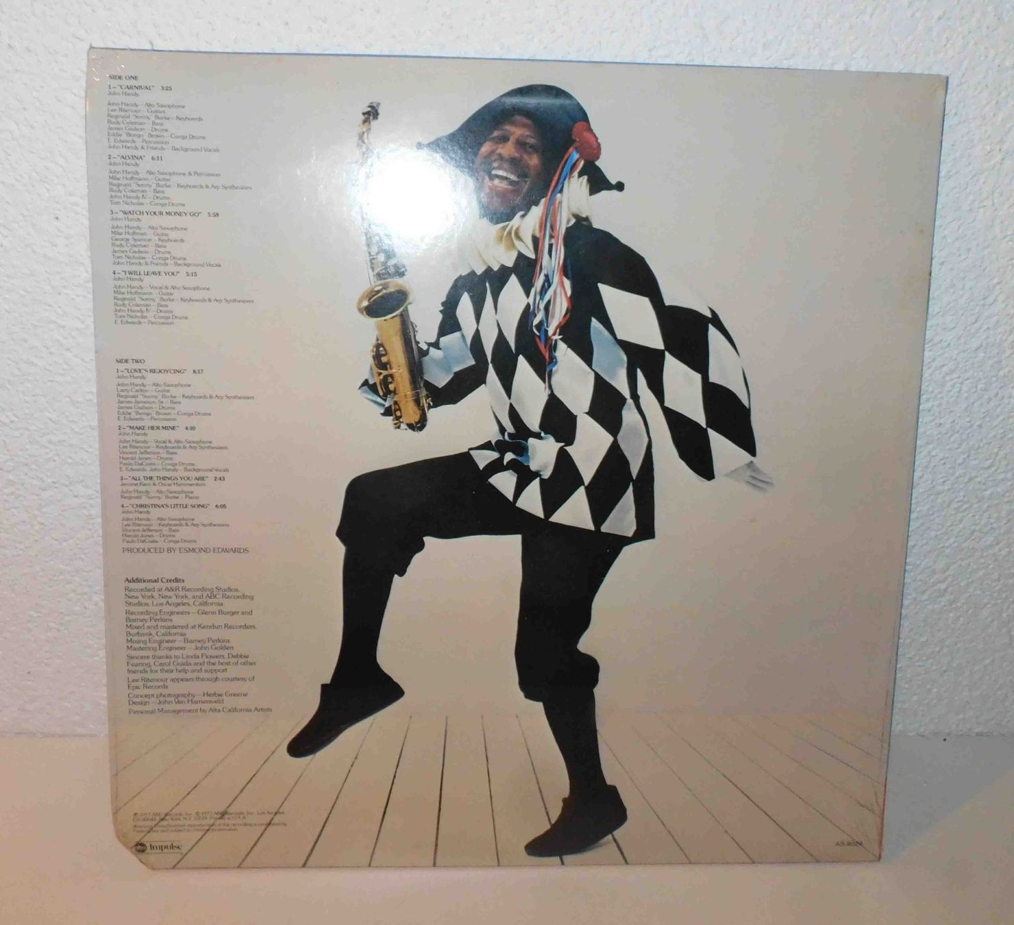 Dischi in vinile: LP John Handy Schallplatte  1977  LP – Usato da Sursee venduto da 76 3