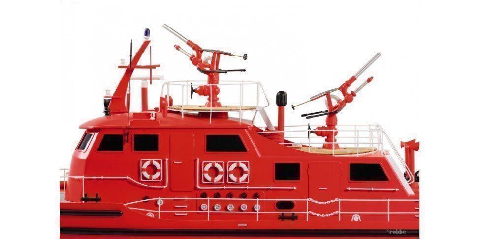 Robbe Modellismo RC: Robbe Feuerlöschboot Düsseldorf, Bausatz – Nuovo e nell'imballaggio originale da Horgen venduto da RcModell 1