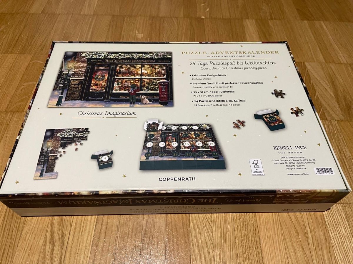 Puzzles: Puzzle Adventskalender – Gebraucht aus Chur von vespa-66 1