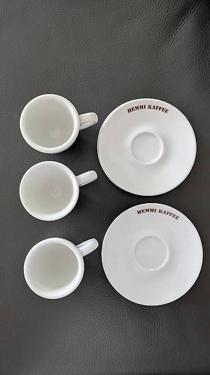 Set di piatti: Espressotassen mit Unterteller – Usato da Bäretswil venduto da Ober-Land 1