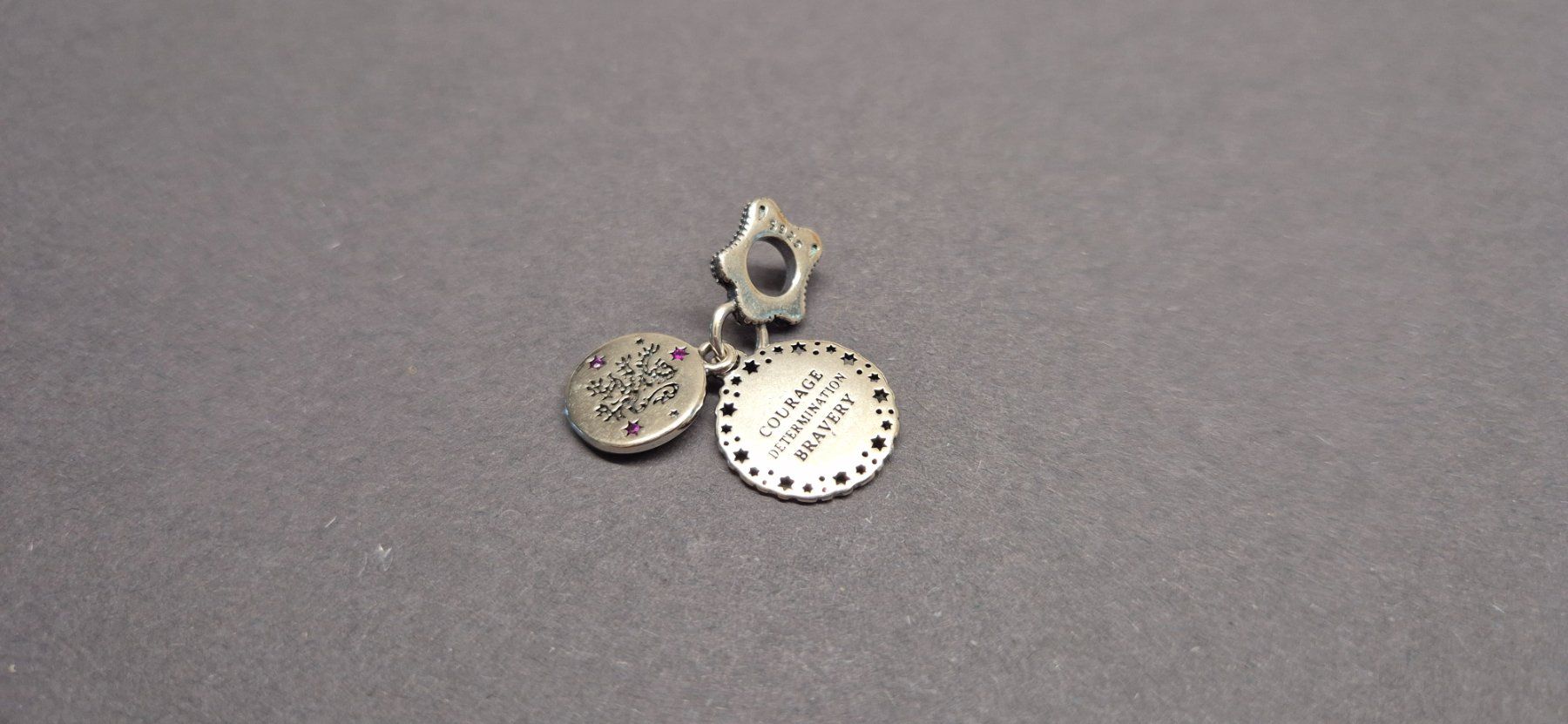 Anhänger: Silber Charm Harry Potter Gryffindor +Garantie – Neu (gemäss Beschreibung) aus Rotkreuz von Carbone_Bijou-Shop 3