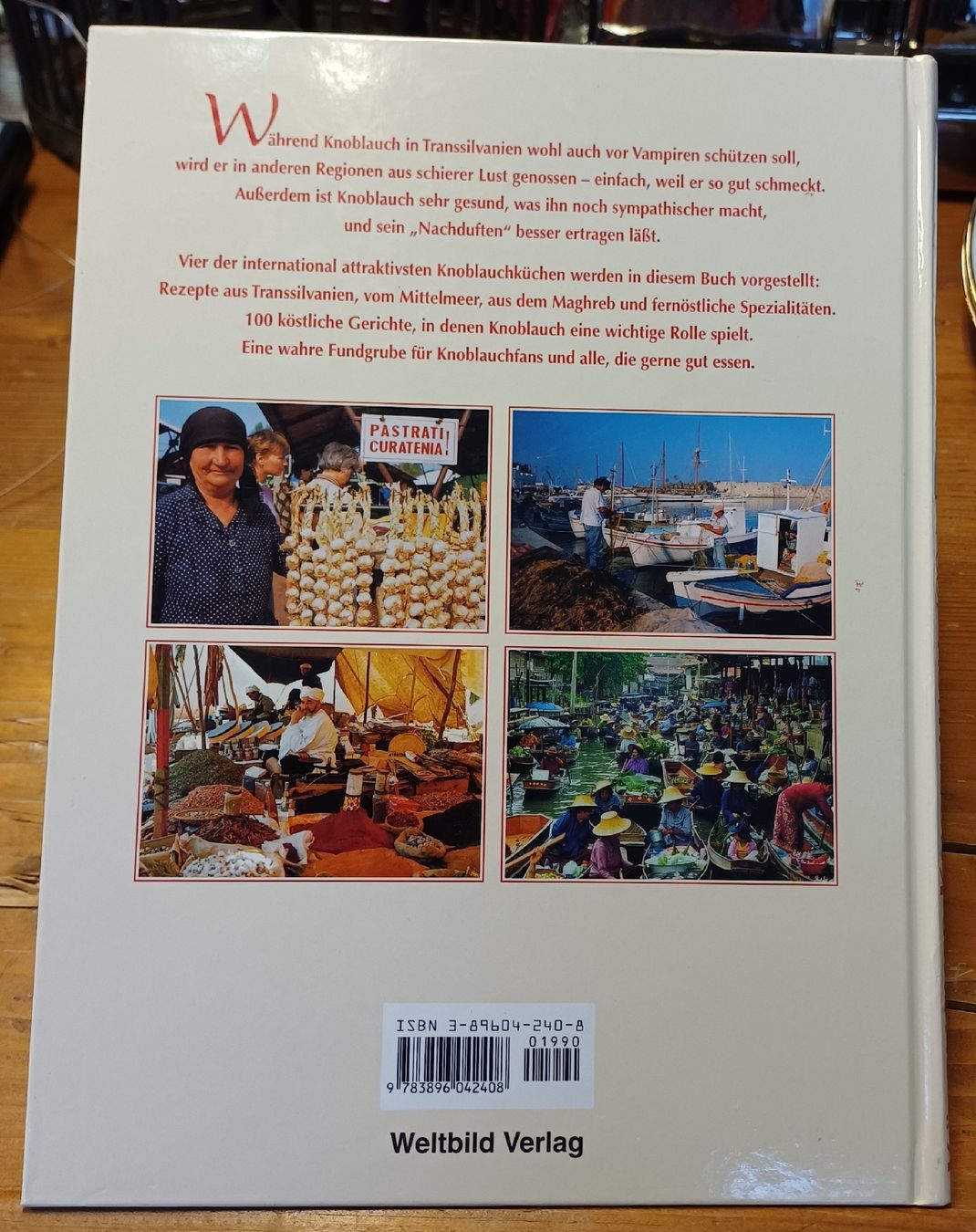 Libri: Knoblauch 100 internationale Rezepte – Usato da Merenschwand venduto da Brockinell 1