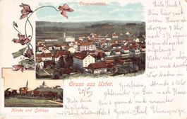 Gruss aus USTER 1905 - uralter Ansichtskarte