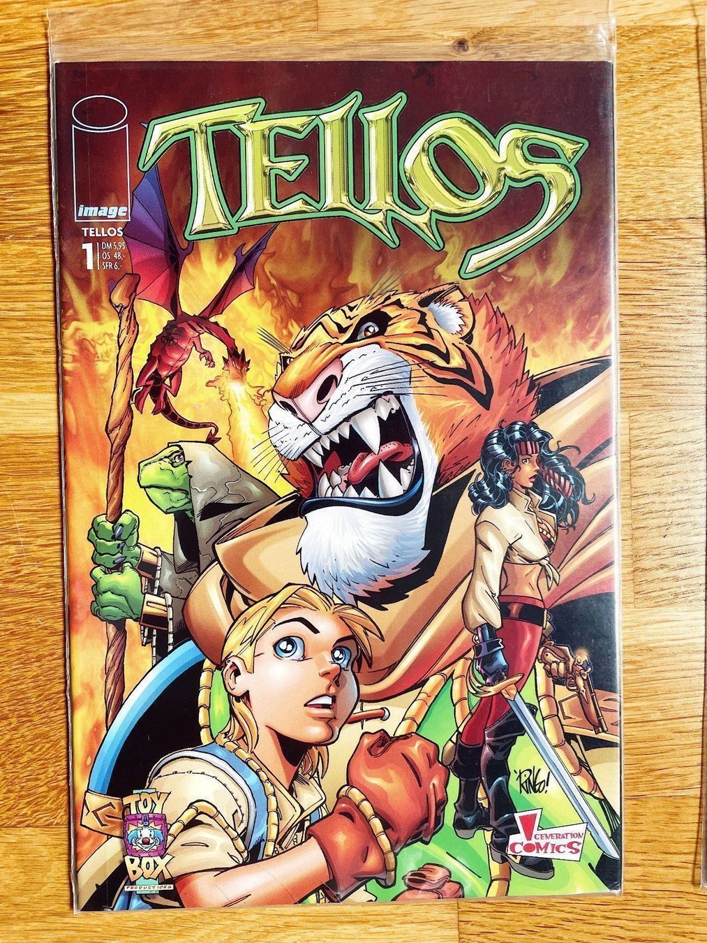 Fumetti: Tellos 1 & 2, Image Comics Fantasy – Usato da Adliswil venduto da Ch_Mei 2