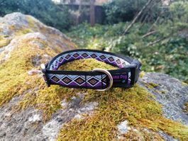 Hundehalsband 2,5cm breit "Sambo" handgemacht