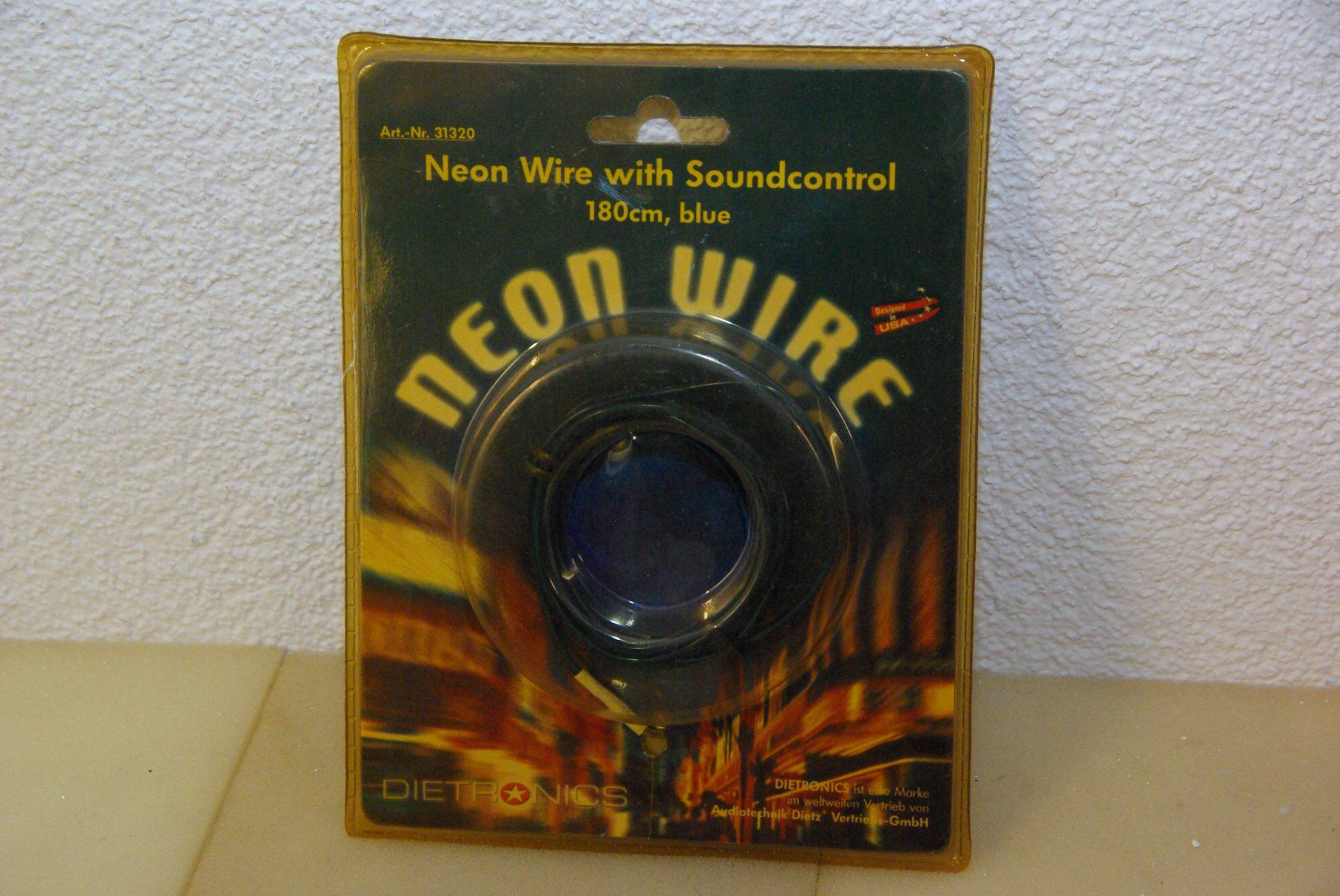 Alle Autoersatzteile: NEON WIRE mit Soundcontrol - 180cm, blau – Neu und originalverpackt aus Herisau von Cevianer1844