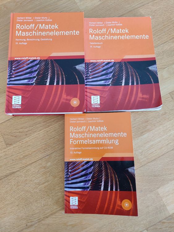 Roloff/ Matek - Maschinenelemente + Formels. + Tabellenb. | Kaufen auf ...