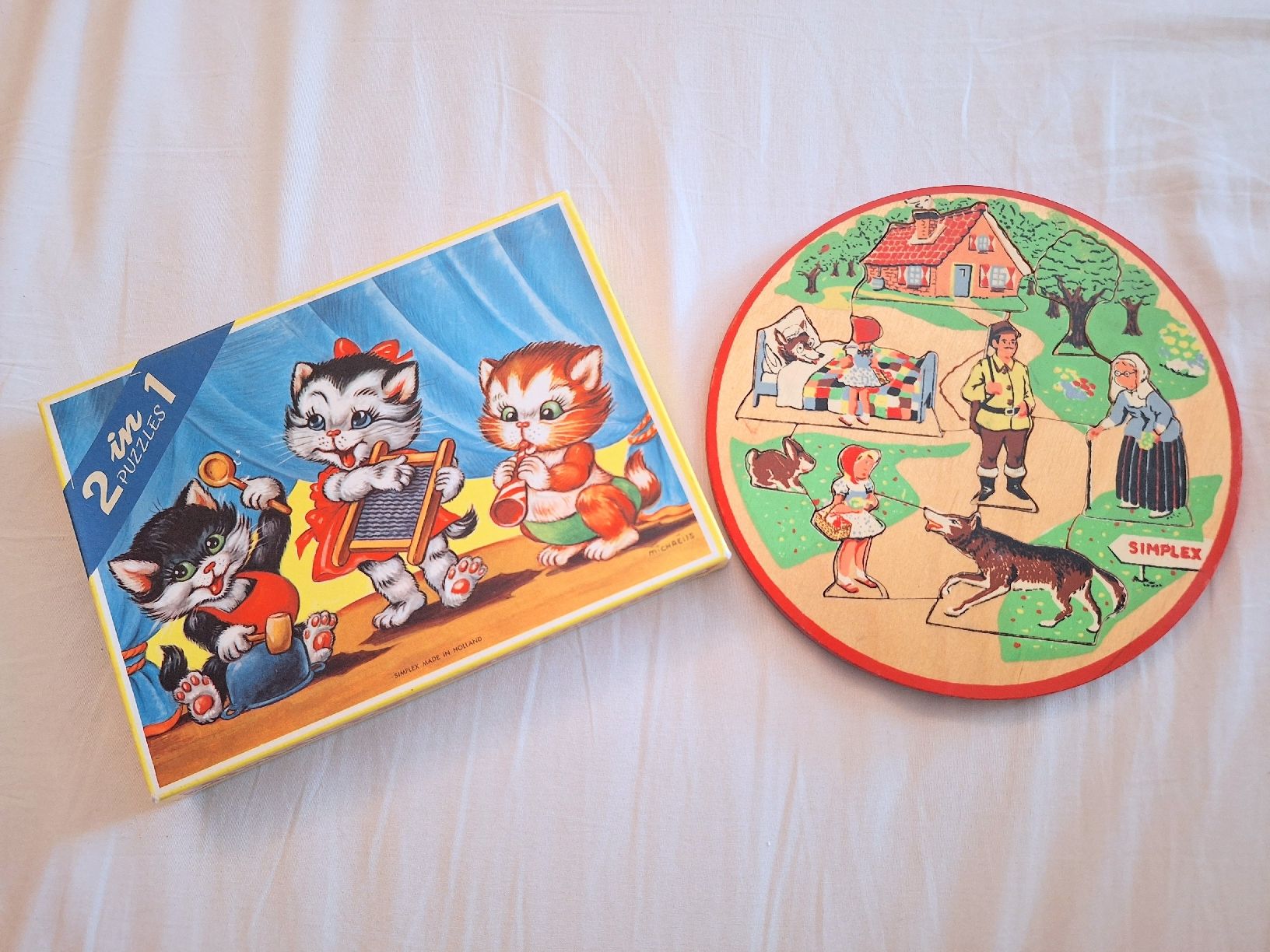 Puzzles: 2 Vintage Puzzles (Simplex) – Gebraucht aus Volketswil von LisaSch1