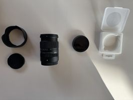 Sigma 18-50 f2.8 NEUWERTIG + Nd Filter
