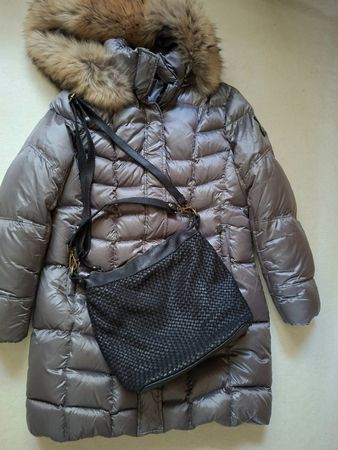 Neue Handtasche echt Leder schwarz
