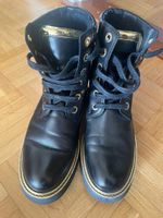 Bottines Geox noires, taille 35, parfaites pour l'hiver!