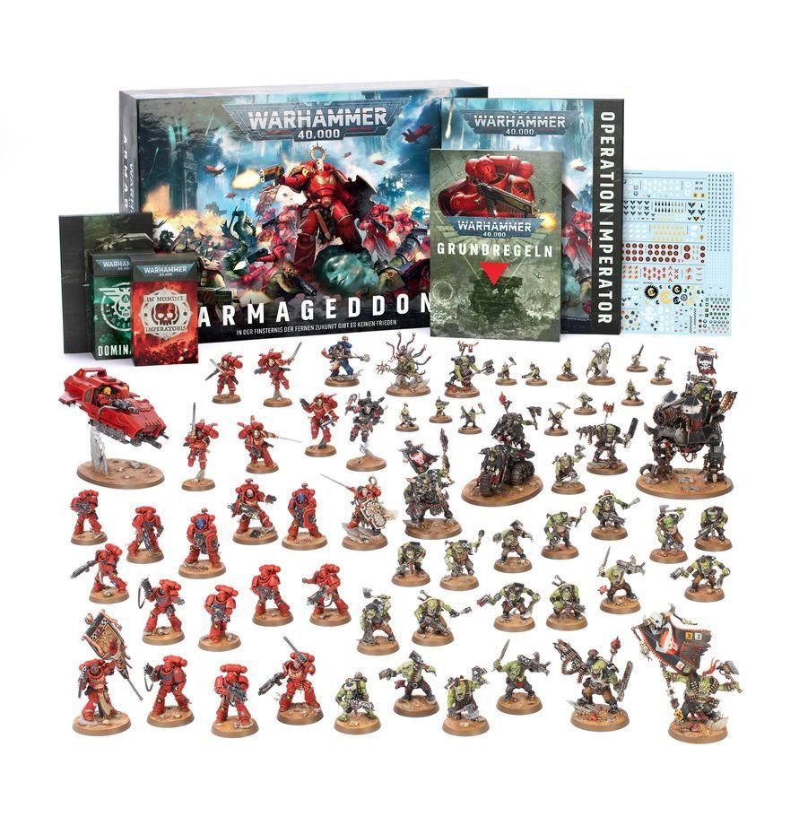 Kit di modellismo & Modellini statici: Warhammer 40000: Armageddon - 11th Edition - DEUTSCH - NEU – Nuovo e nell'imballaggio originale da Rheinfelden venduto da Smaj23
