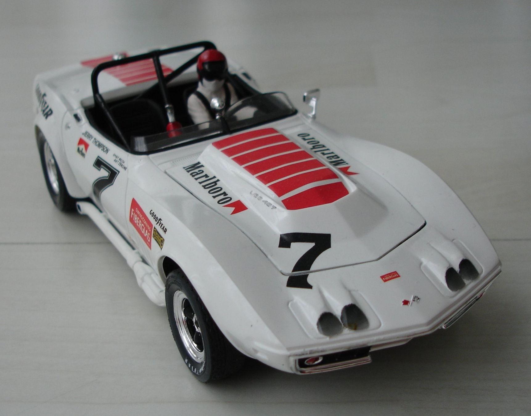 Modellautos: Sauber gebaute Corvette 427 von Monogram mit Jerry Thompson – Gebraucht aus Buttikon SZ von ckucky 1