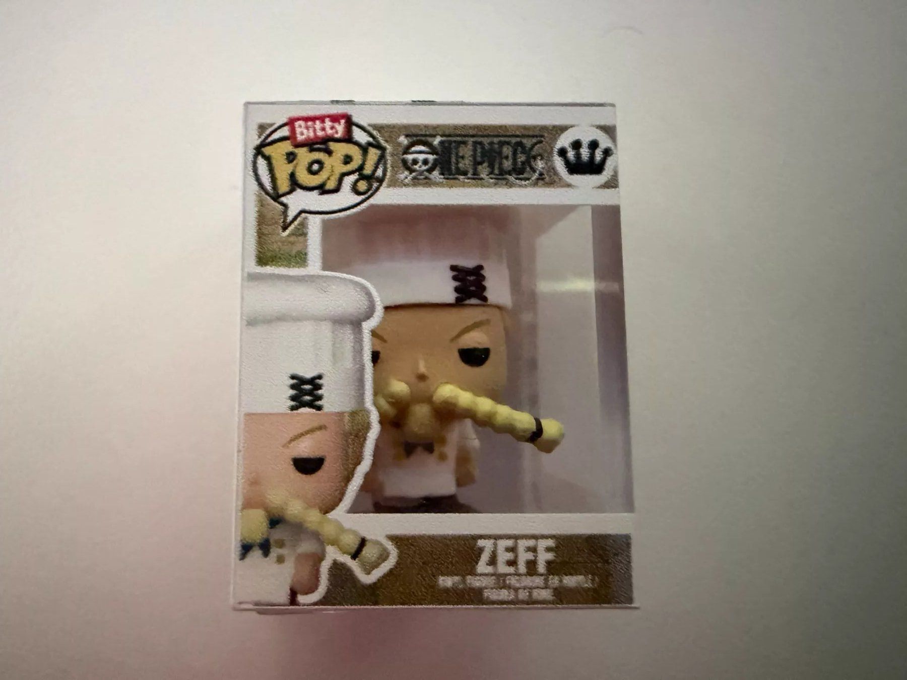 Funko Statuette: Funko Bitty Pop! - One Piece - ZEFF – Usato da Cham venduto da yl01CH