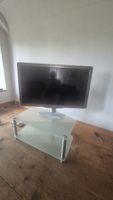 TV-Möbel Spectral Glas Metall Silber guter Zustand plus TV 