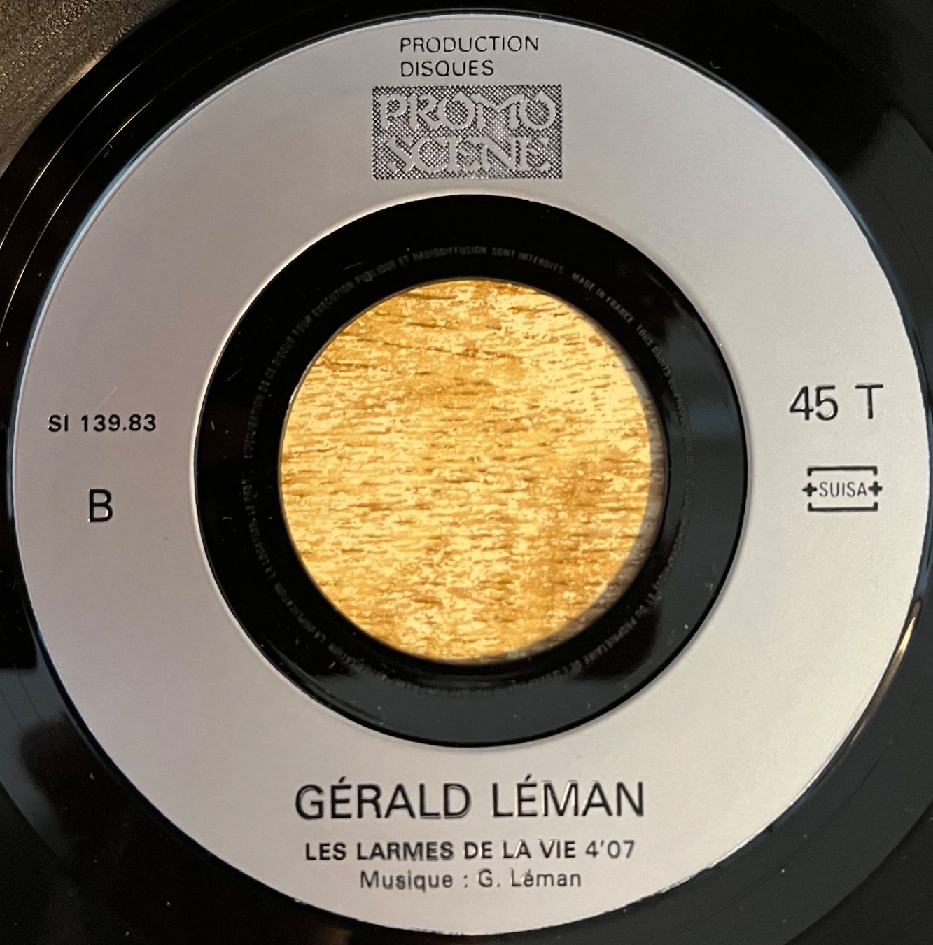Schallplatten: GERALD LEMAN - VALERIE – Gebraucht aus Bussigny von vinyl-pas-cher 3