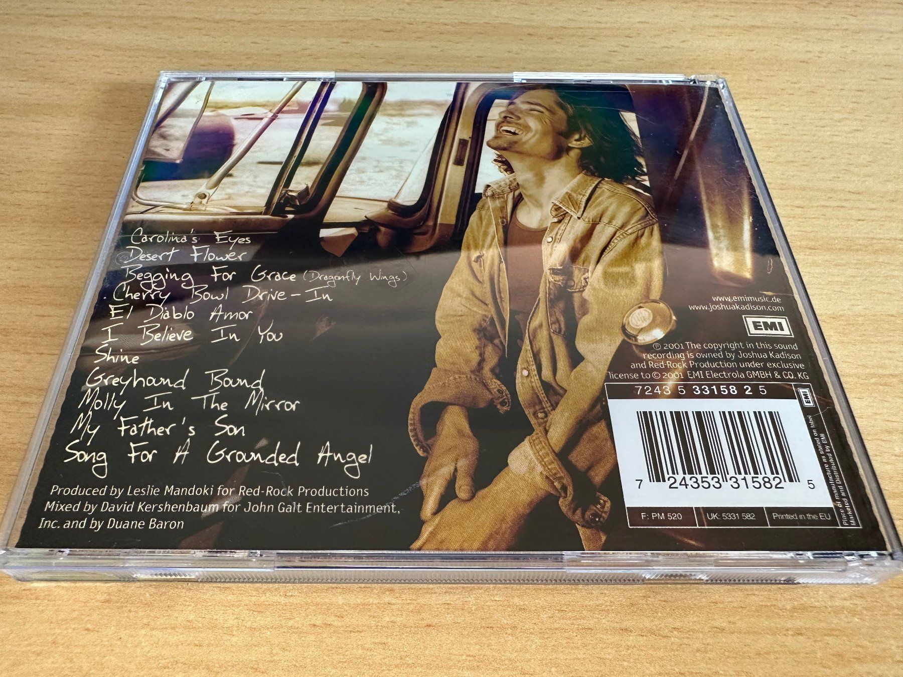 CD: Joshua Kadison – Vanishing America – Usato da Rikon im Tösstal venduto da Alpenmutz 1