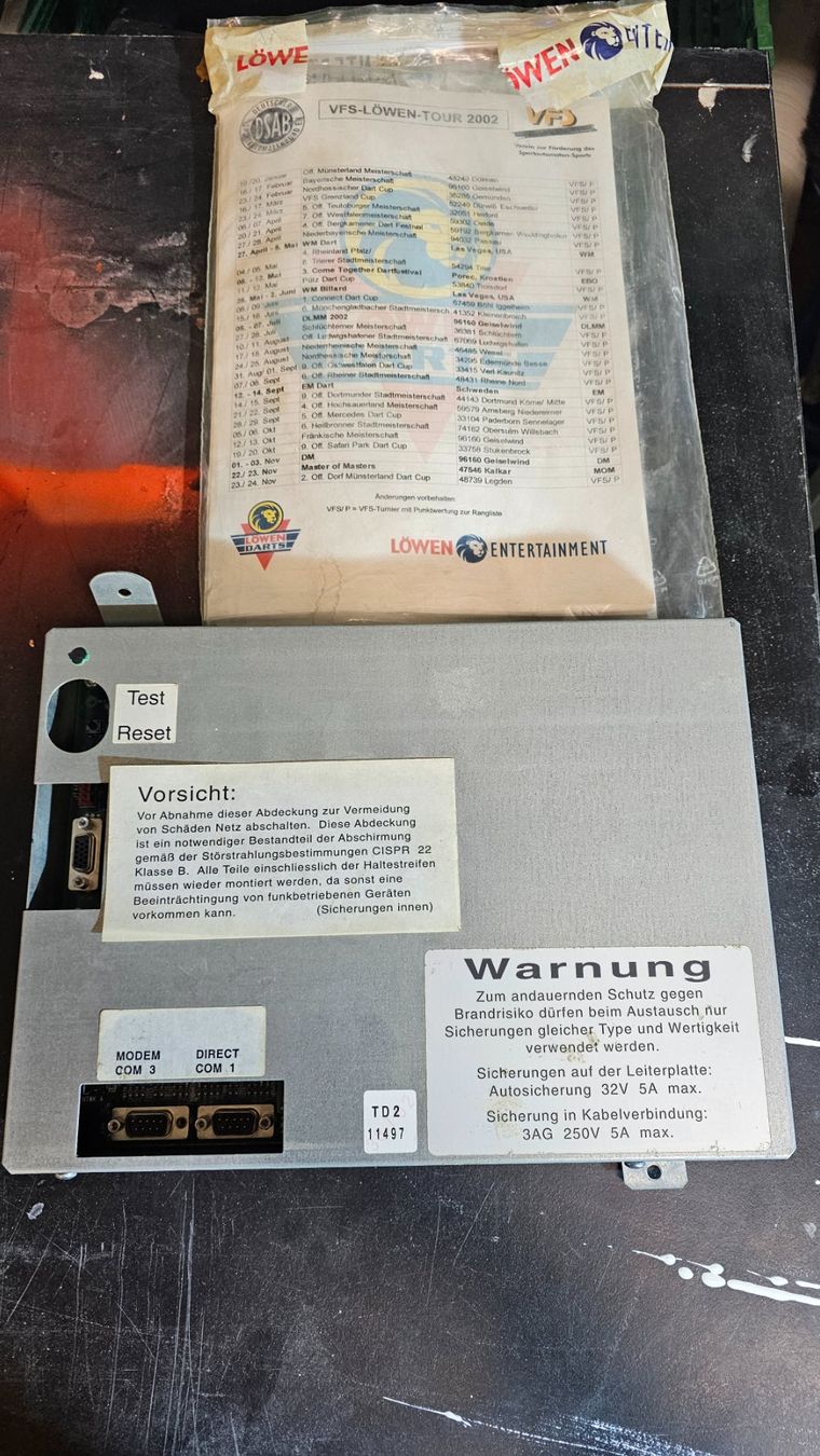 Slot Machine: Dart Löwen Vision2000 Platine CPU – Usato da Dorf venduto da Miner-supply 5