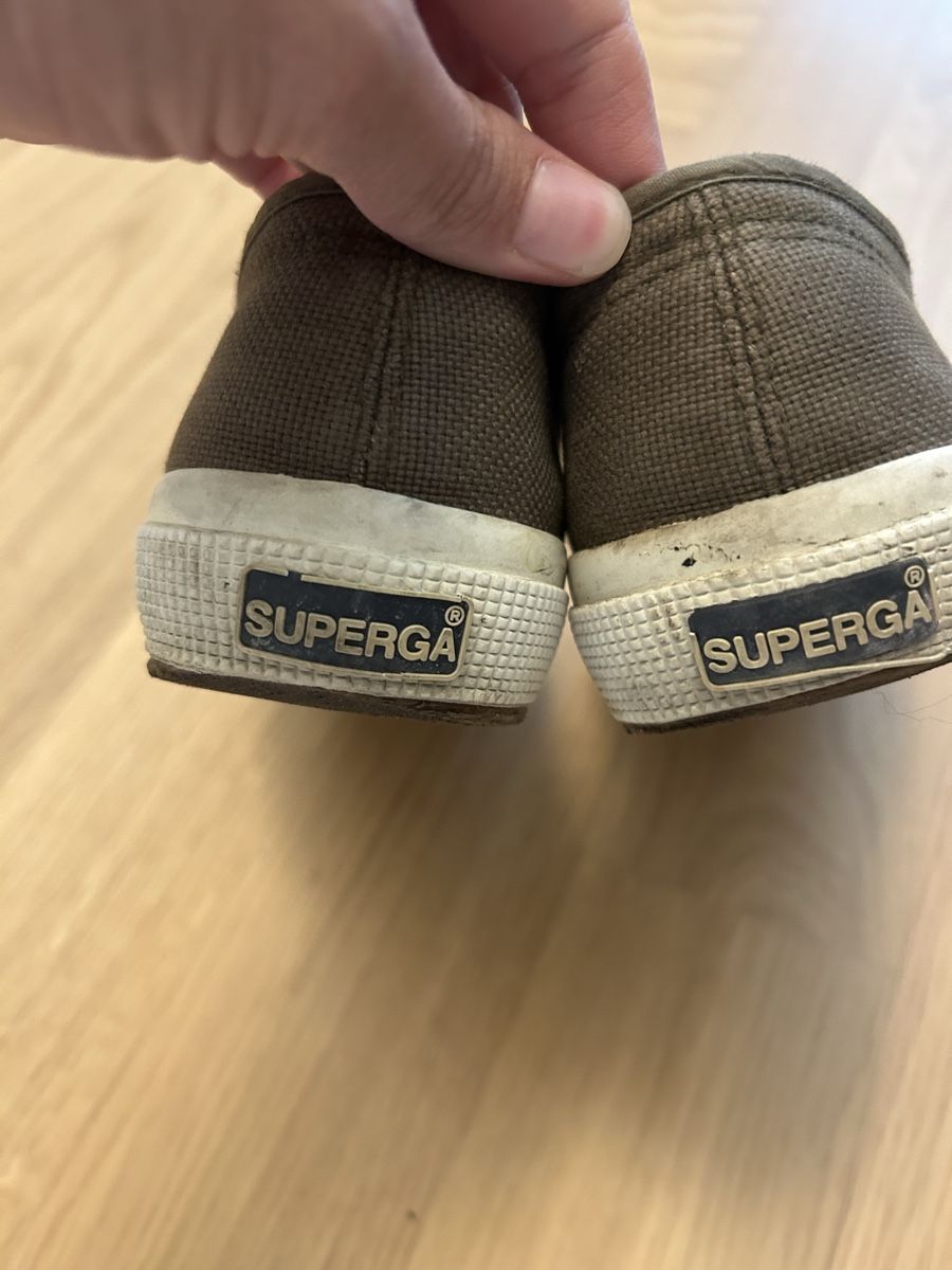 Superga Damenschuhe: Superga Canvas Sneaker Khaki, Grösse 36 – Gebraucht aus Luzern von iri_5pg9 4