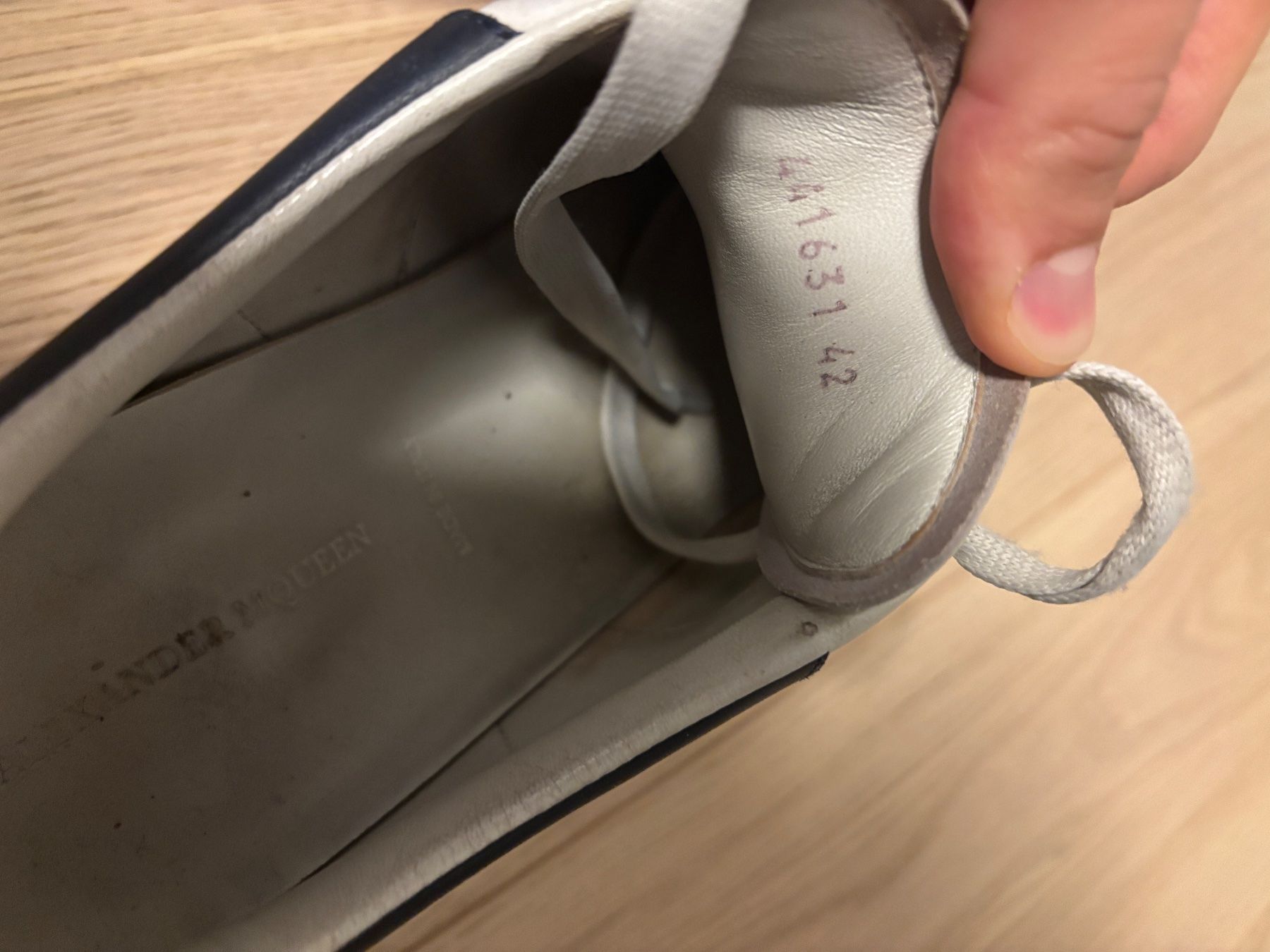 Alexander Mcqueen Scarpe da uomo: Alexander McQueen Schuhe weiss - Grösse 42 – Usato da Zürich venduto da janders 9